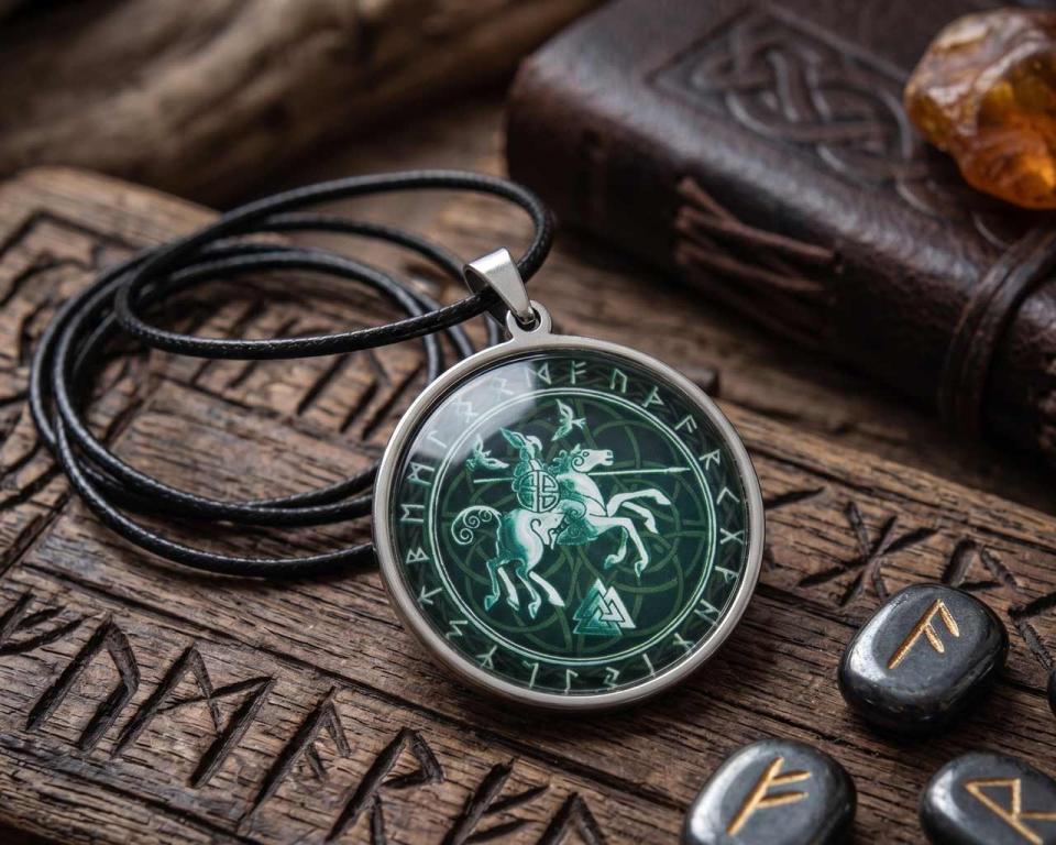 Odin auf Sleipnir