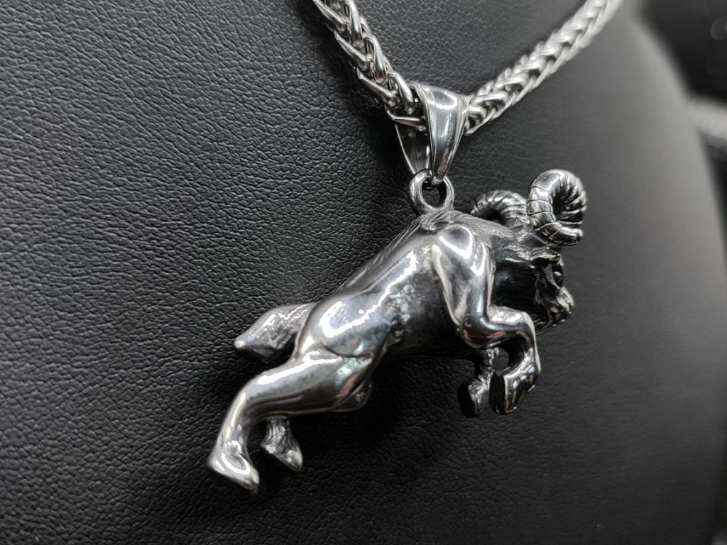 Majestic 3D Aries Pendant