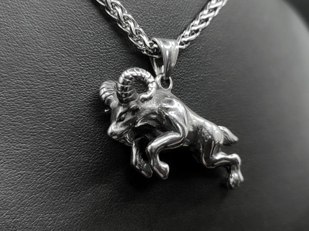 Majestic 3D Aries Pendant