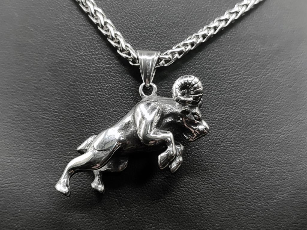 Majestic 3D Aries Pendant