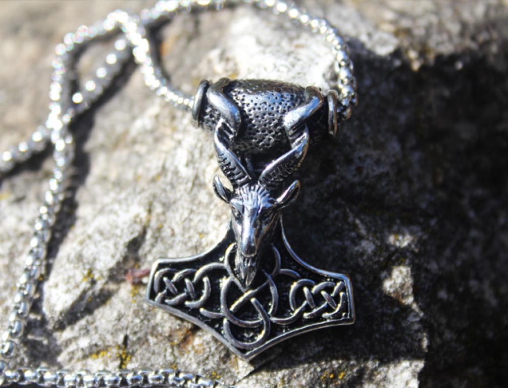 Stainless steel Capricorn Thor Hammer