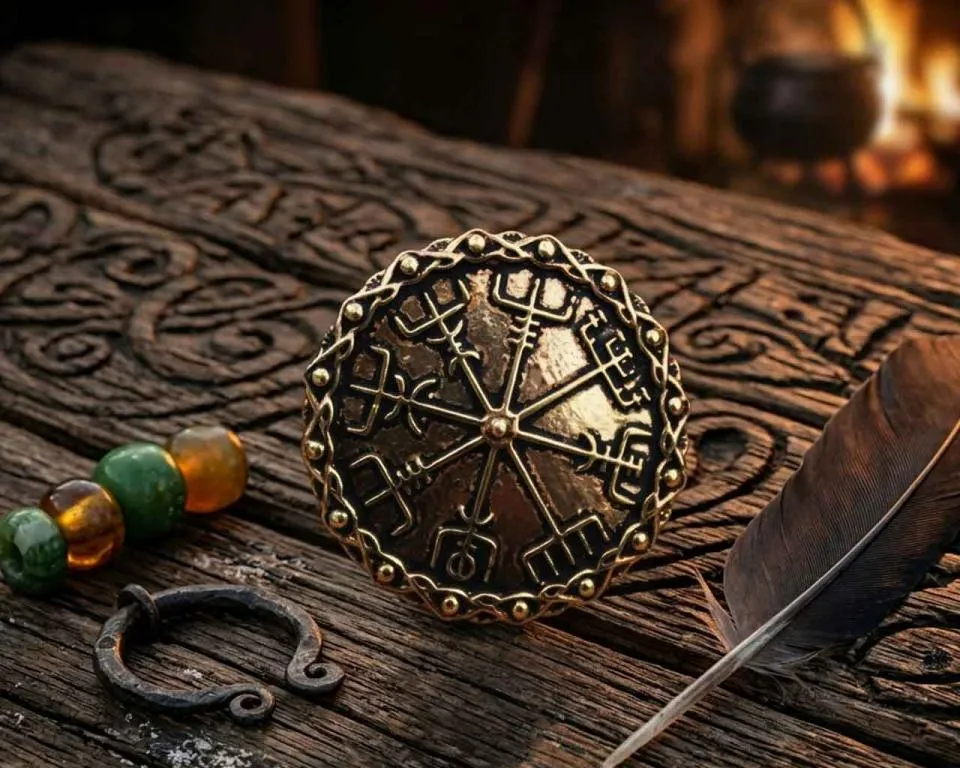 Brosche Vegvisir