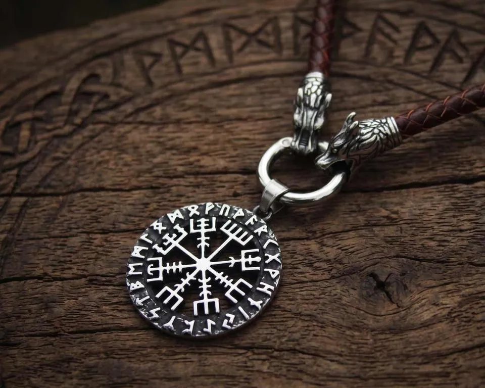 Wolfslederkette Vegvisir