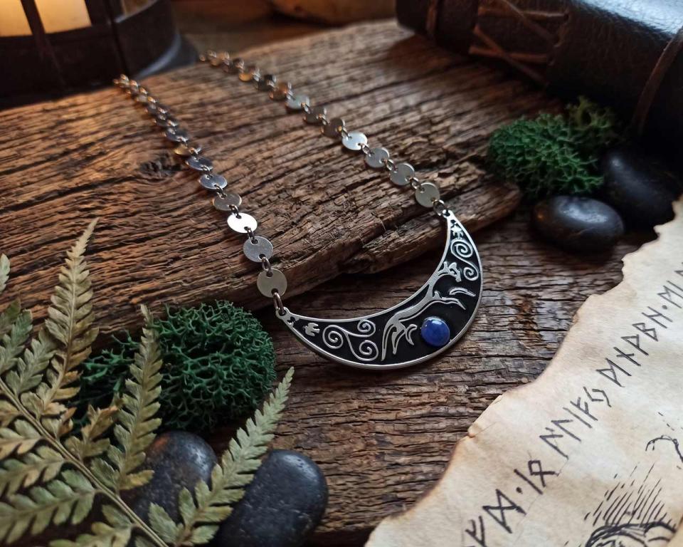 keltisches Edelstahl Collier