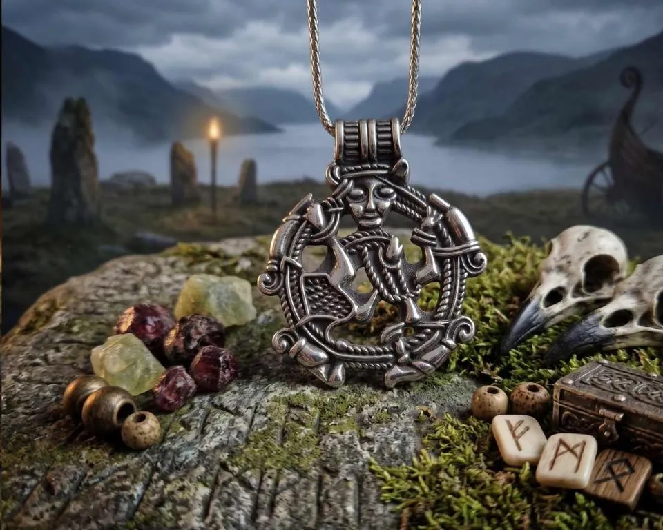 Wikingeramulett Odin