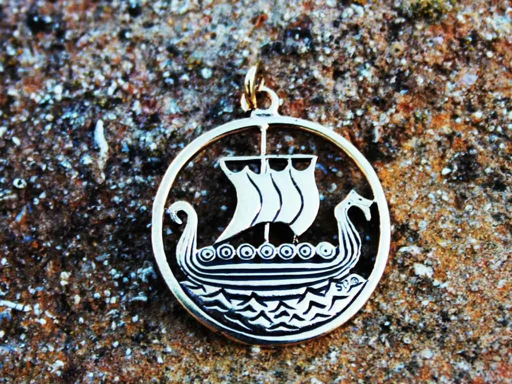 Viking long boat Viking long boat
