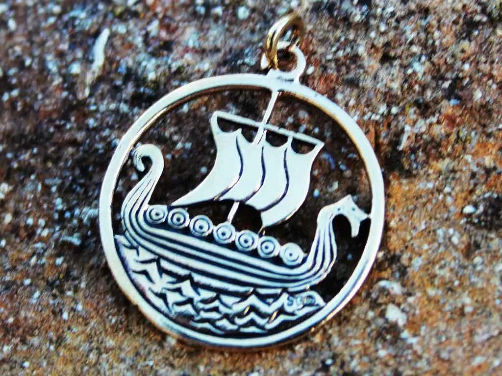 Viking long boat Viking long boat