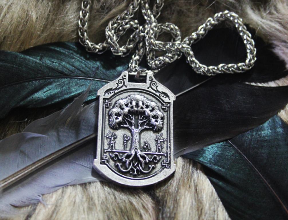 Yggdrasil Wolf Anhänger