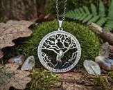 Woman in union with the tree of life