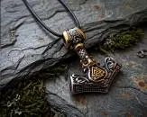 Runen - Valknut Edelstahl Thorhammer