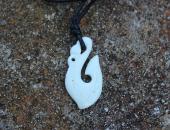 Maori bone pendant