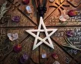 Knochen Pentagramm