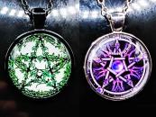 Kleines Pentagramm Amulett