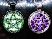 Small pentagram amulet