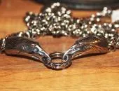 Stainless steel raven king chain