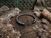 Viking jewelry - raven bangle