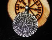 Runen Aegishjalmur Anhänger