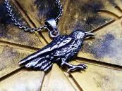 Raven made of 925 silver