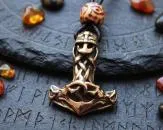 Thorhammer Viking Bronze