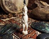 Bone totem back side