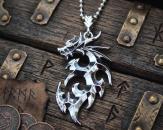 Stainless Steel Tribal - Dragon