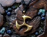 Triskelion in Bronze