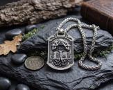 Yggdrasil Wolf Anhänger