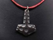 Gray Thor's hammer Mjölnir pendant