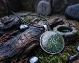 Vegvisir Amulett Galdrastafir